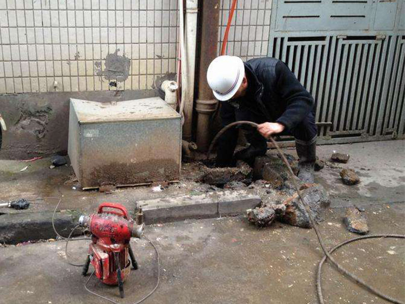 大观疏通下水道-洗菜池疏通